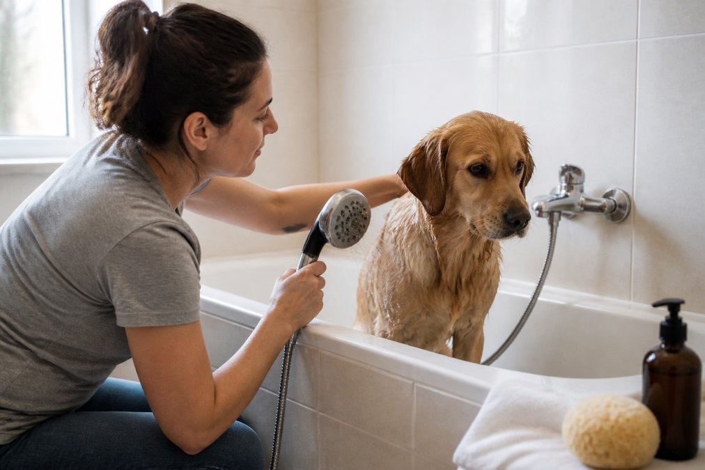 How to Bathe Anxious Dogs Alone: A Step-by-Step Guide