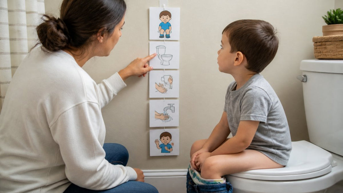 How to Use Visual Schedules for Potty Training