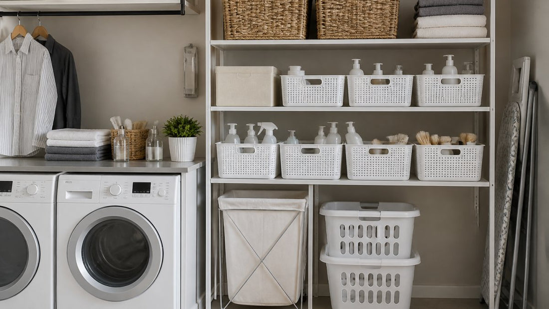 Laundry Room Storage Solutions for Apartments