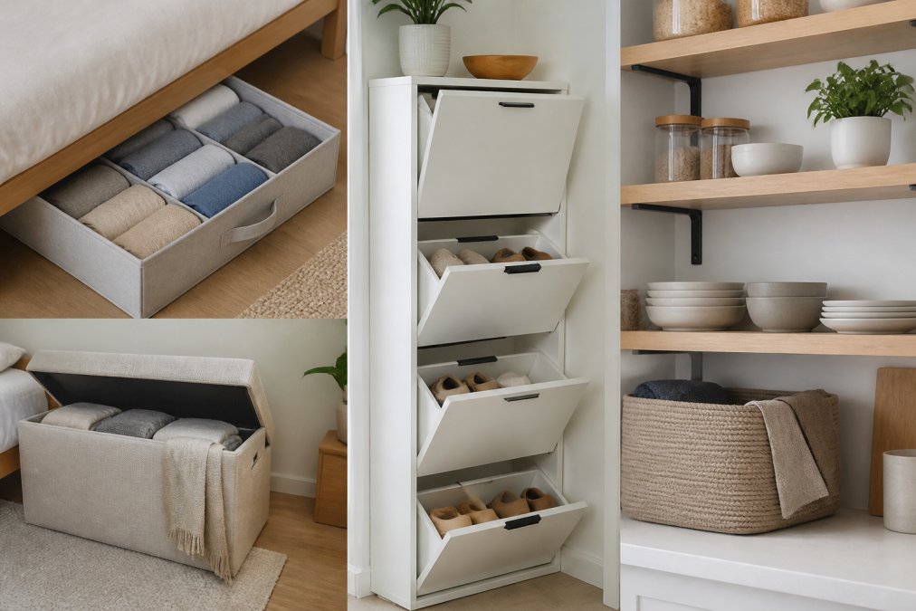 Minimalist Storage Solutions for Apartments: 9 Ideas