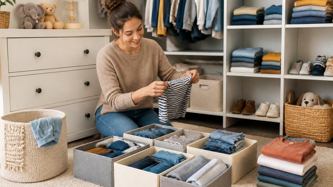 Organizing Children's Clothes to Save Time: 7 Steps