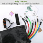 11 Piece Resistance Band Set