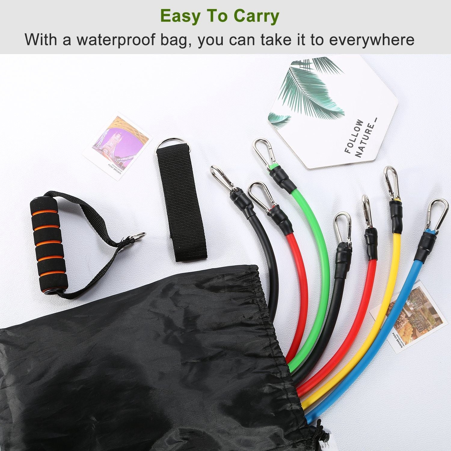 11 Piece Resistance Band Set